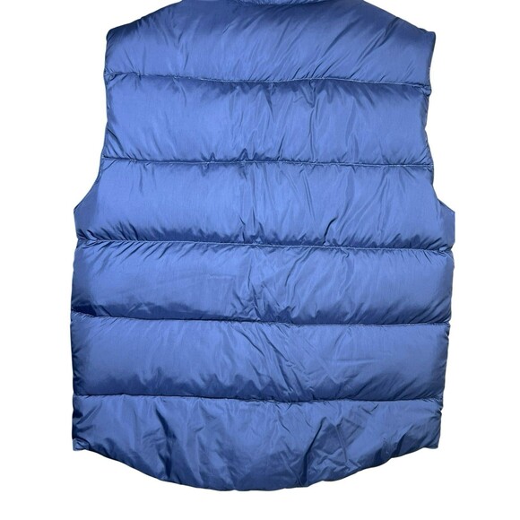 Cabela’s Premier Northern Goose Down Vest Blue Puffer Outdoor Gear Men’s Medium - Picture 6 of 9